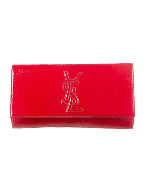 Yves Saint Laurent Nude Belle De Jour Clutch 